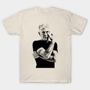 Anthony Bourdain ⚡ ☠💀 ϟ T-Shirt